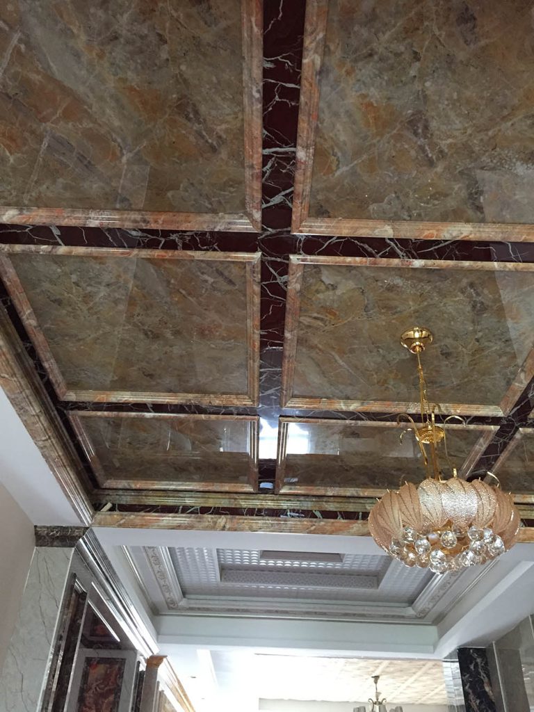 ماربل شیت برای بازسازی سقف